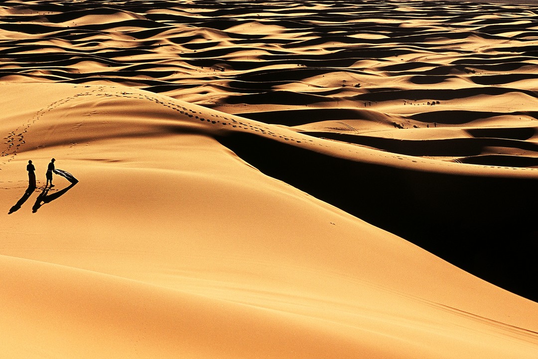 Erg Chebbi,Sahara desert,Morocco